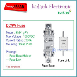 200A - SUNTREE SNH1 gPV 1P 1000V DC Fuse Base/Holder  Fuse Link PV